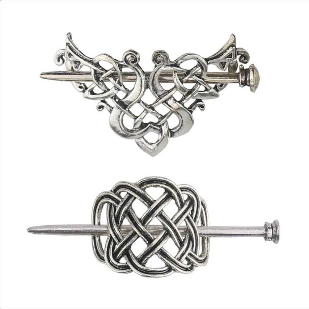 Celtic Anthro Hair Pins